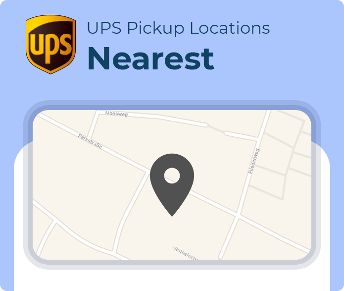 nearest ups pickup location